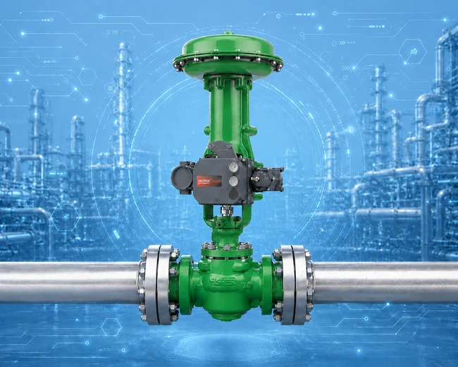 Válvula industrial para suministros